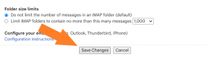 Tampilan Save Changes Di Gmail