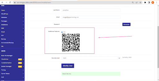Cara Amankan CyberPanel dengan 2FA