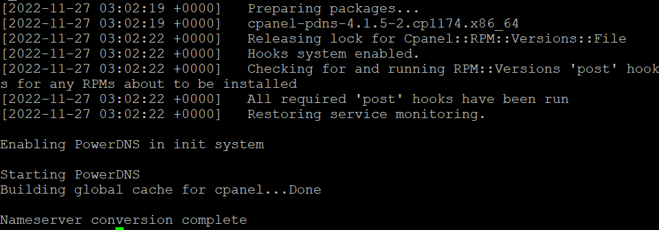 Setting PowerDNS di Cpanel Server