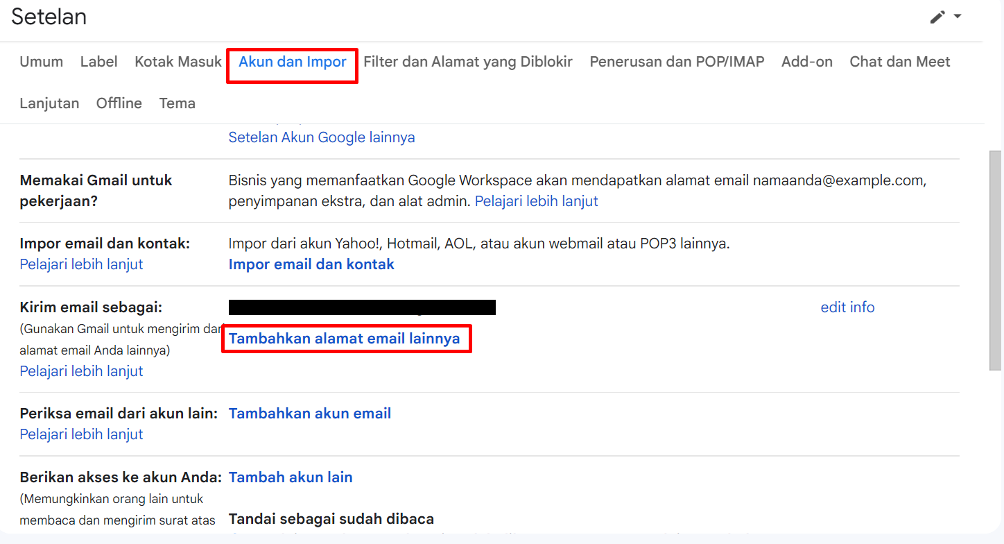 Setting Email Domain/Bisnis di Gmail