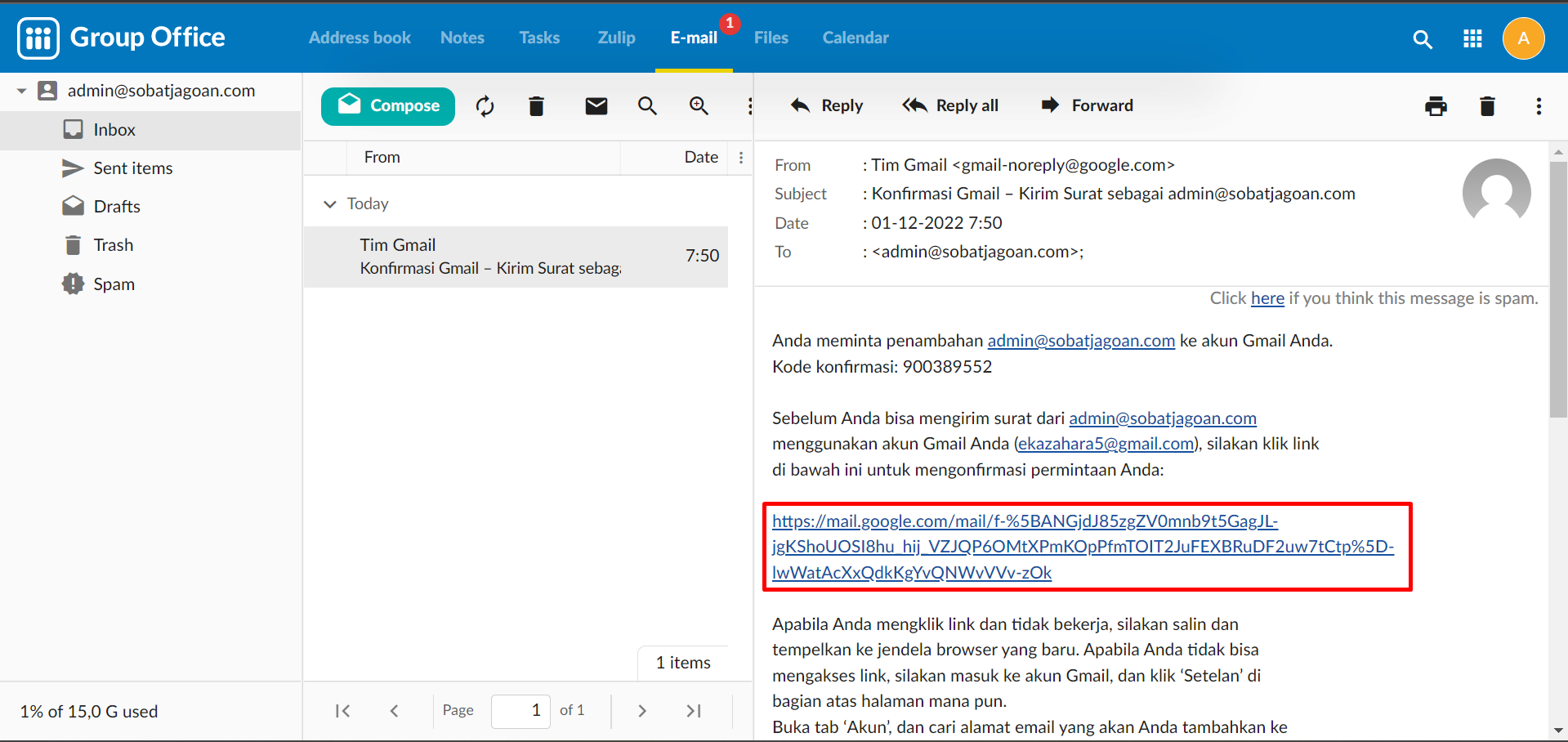 Setting Email Domain/Bisnis di Gmail