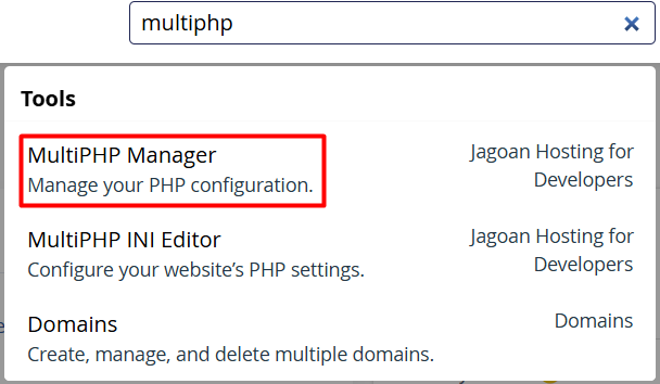 Setting PHP dengan MultiPHP Manager di Dedicated Hosting - Knowledge ...