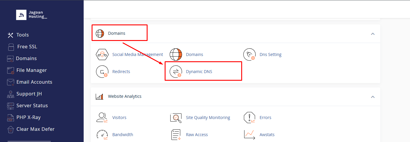 Cara Membuat DDNS di cPanel Hosting - Knowledge Base Jagoan Hosting ...