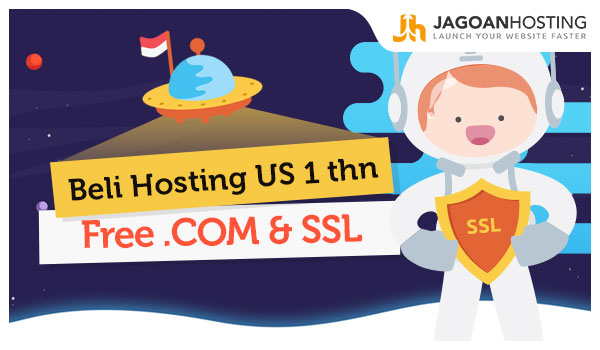 Promo Hosting Gratis Domain - jagoanhosting.com