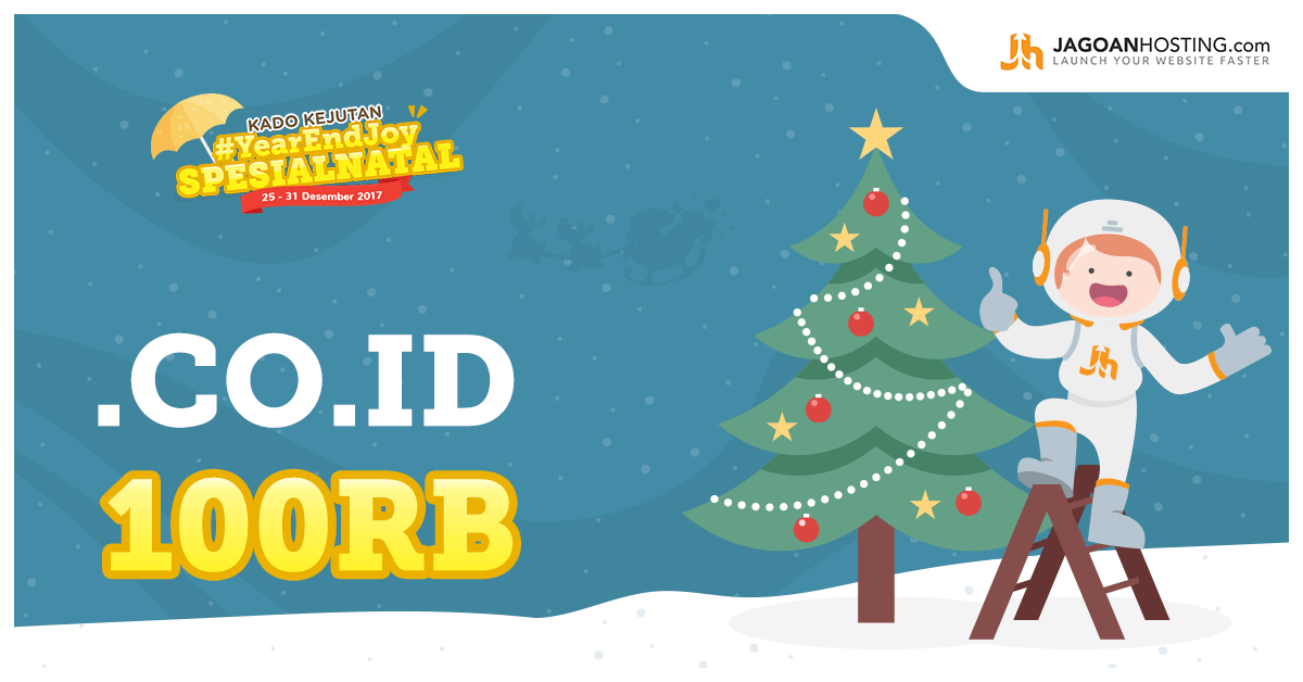 Promo Natal 2017 - Domain Indonesia Murah - jagoanhosting.com