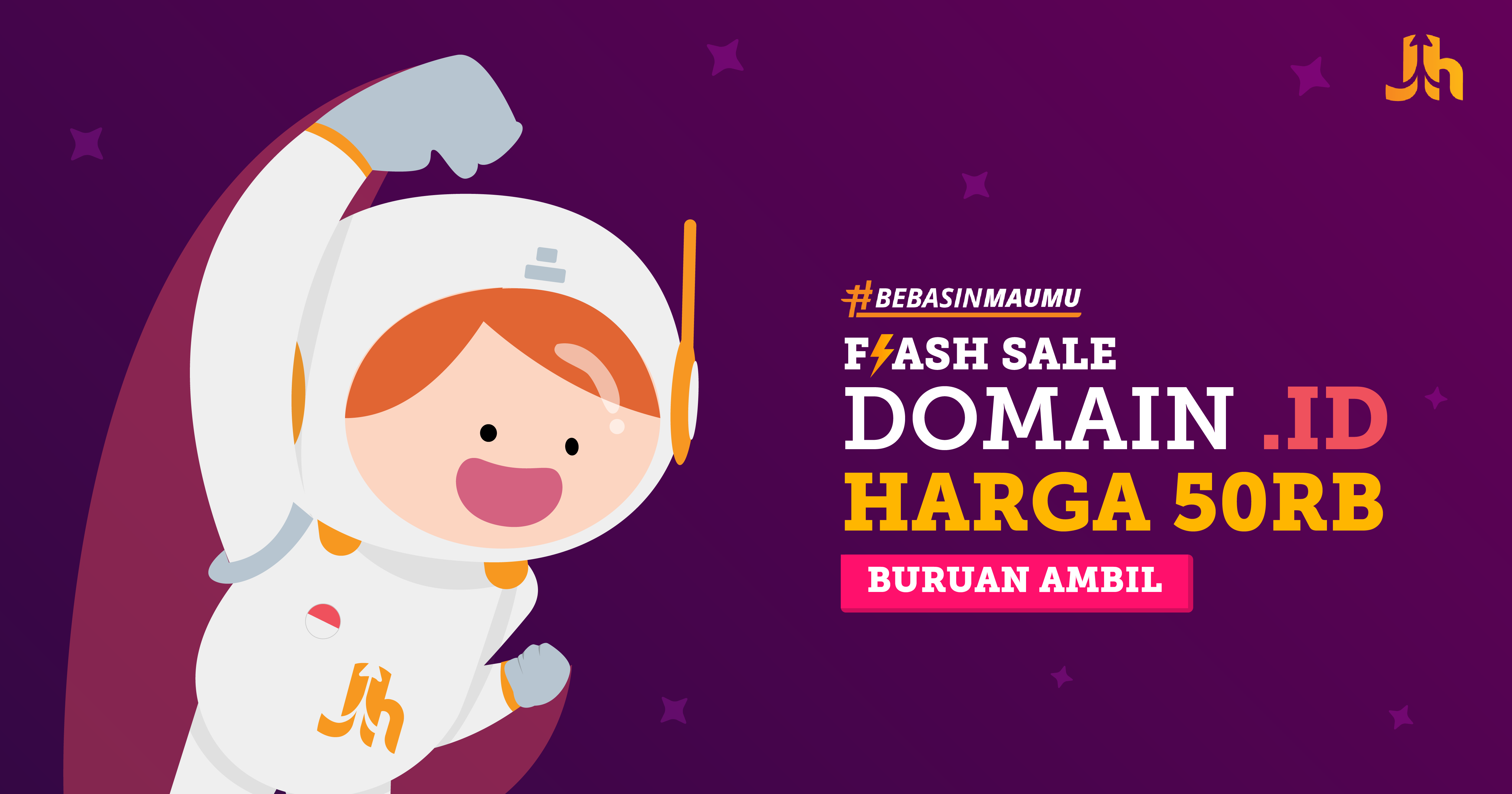 Promo Domain Indonesia Murah : Flash Sale .ID CUMA 50RB Promo Domain Indonesia Murah : Flash Sale .ID CUMA 50RB