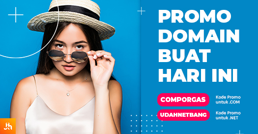 Promo Domain COM dan NET