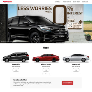 Sales Mobil Honda 