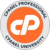 Logo Cpanel professional certification